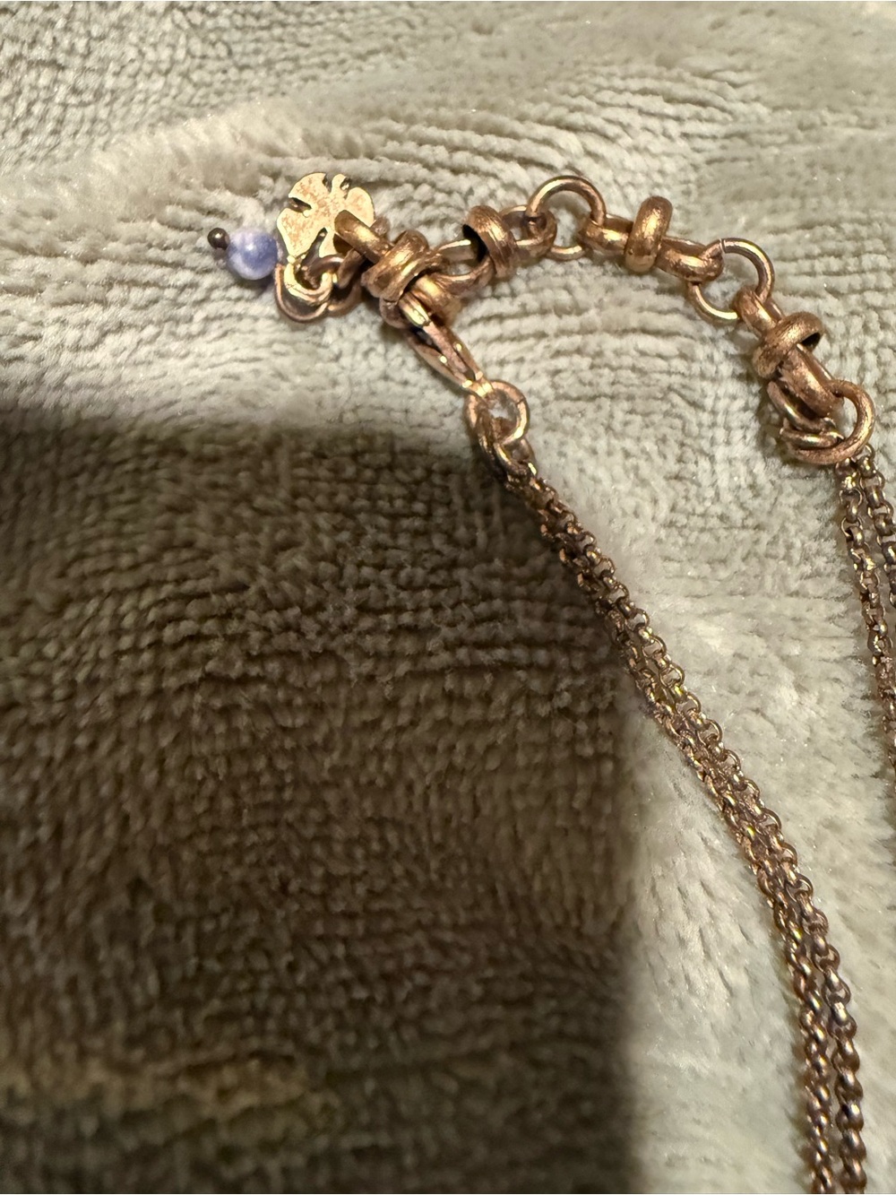 Lucky Brand Gold-Tone Crescent Moon with Star Charm Necklace - Picture 2 of 5